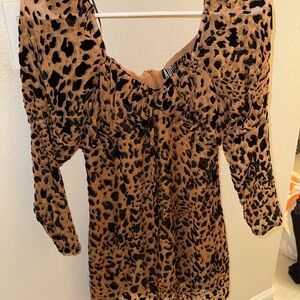 Audrey 3+1 Animal Print Dress